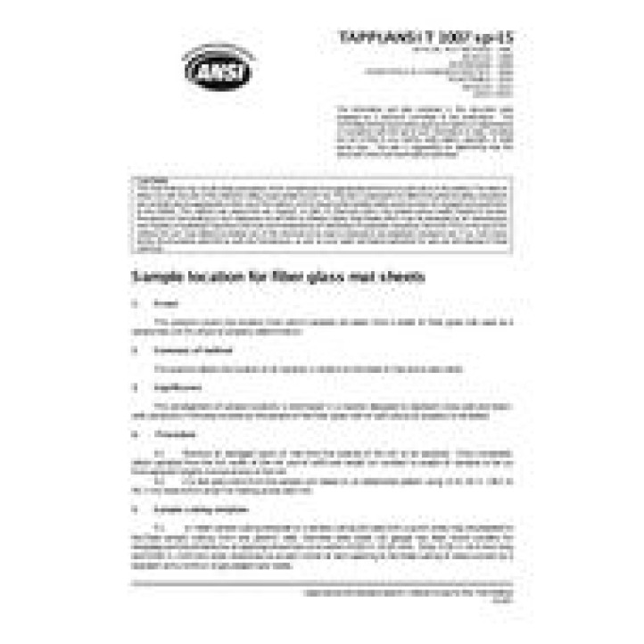 TAPPI T 1007 PDF