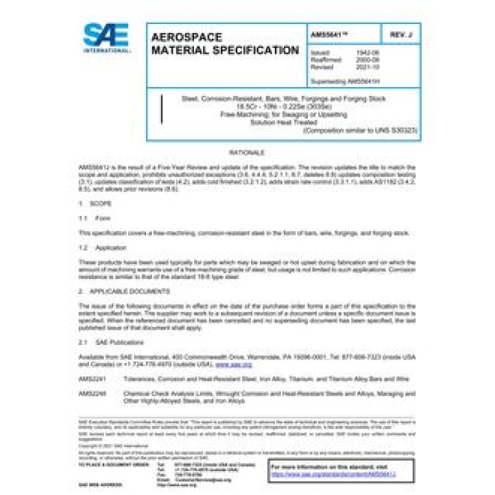 SAE AMS5641J PDF