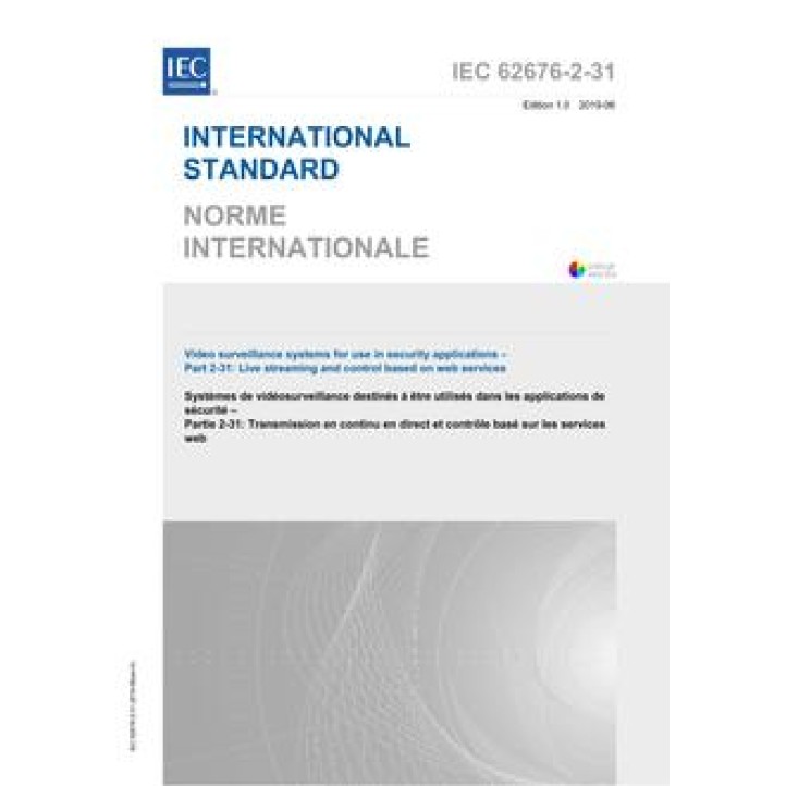 IEC 62676-2-31 Ed. 1.0 b PDF