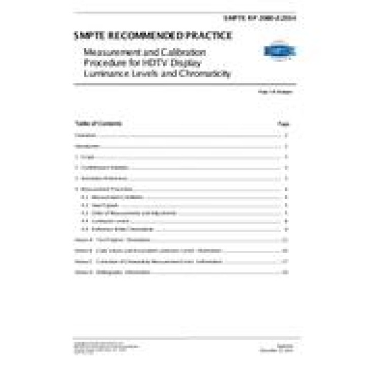 SMPTE RP 2080-2 PDF