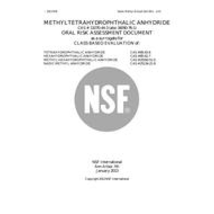 NSF Nadic Methyl Anhydride &#8211; 2013 PDF