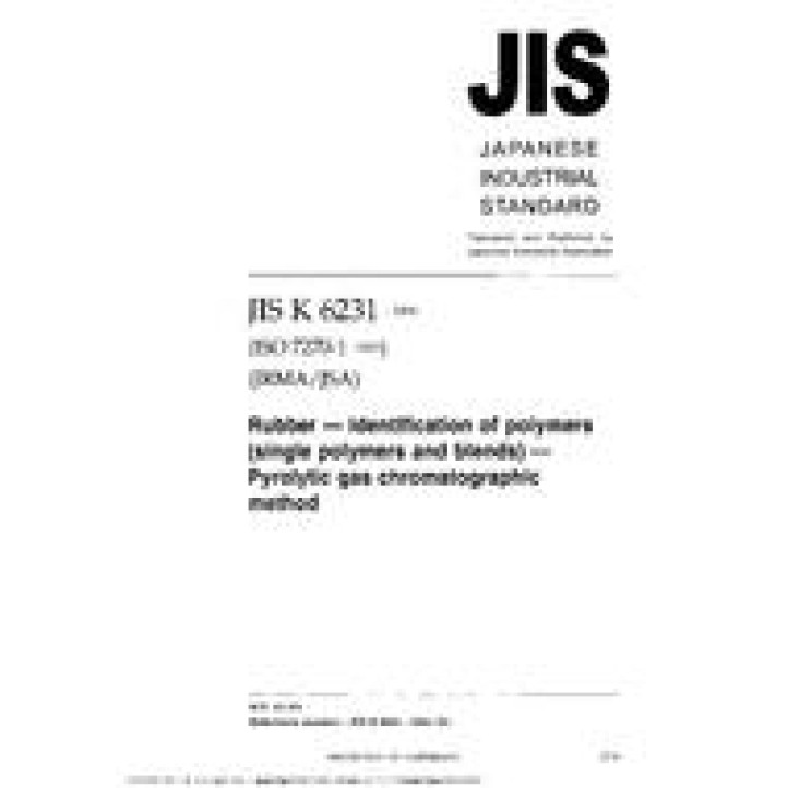 JIS K 6231 PDF