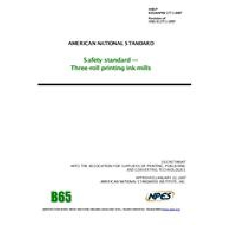 ANSI B65/NAPIM 177.1 PDF