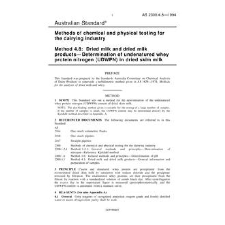 AS 2300.4.8 PDF