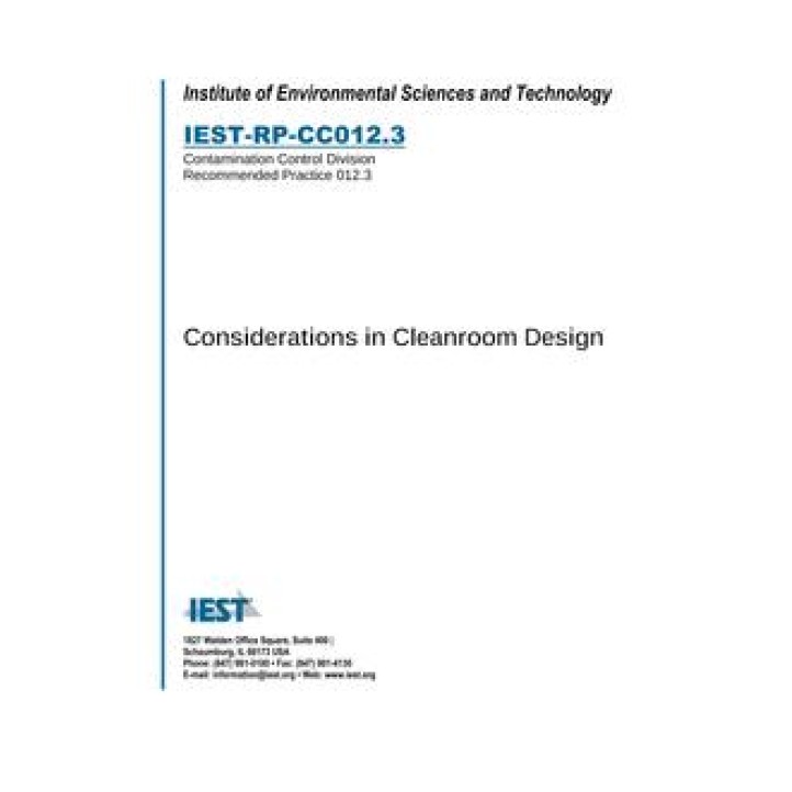 IEST RP-CC012.3 PDF