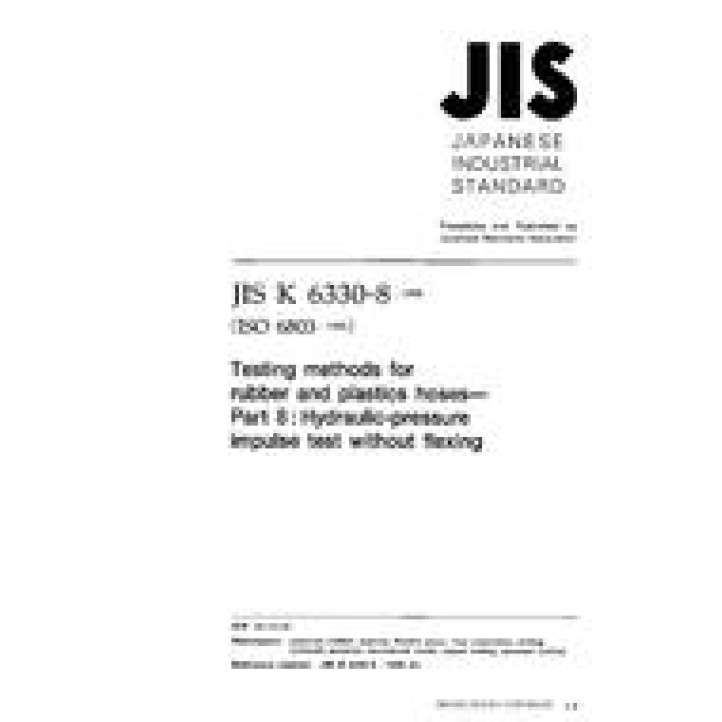 JIS K 6330-8 PDF