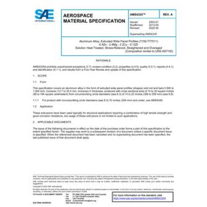 SAE AMS4325A PDF