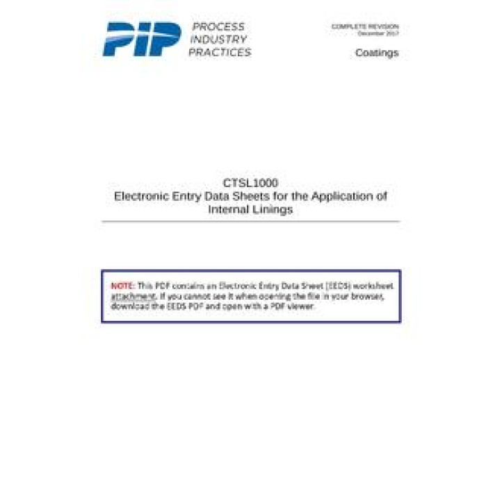 PIP CTSL1000-EEDS PDF