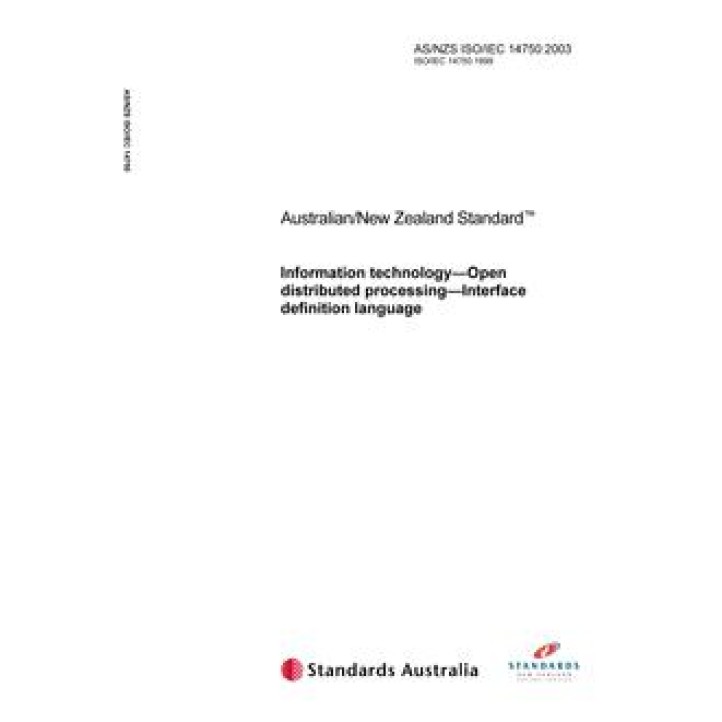 AS/NZS ISO/IEC 14750 PDF