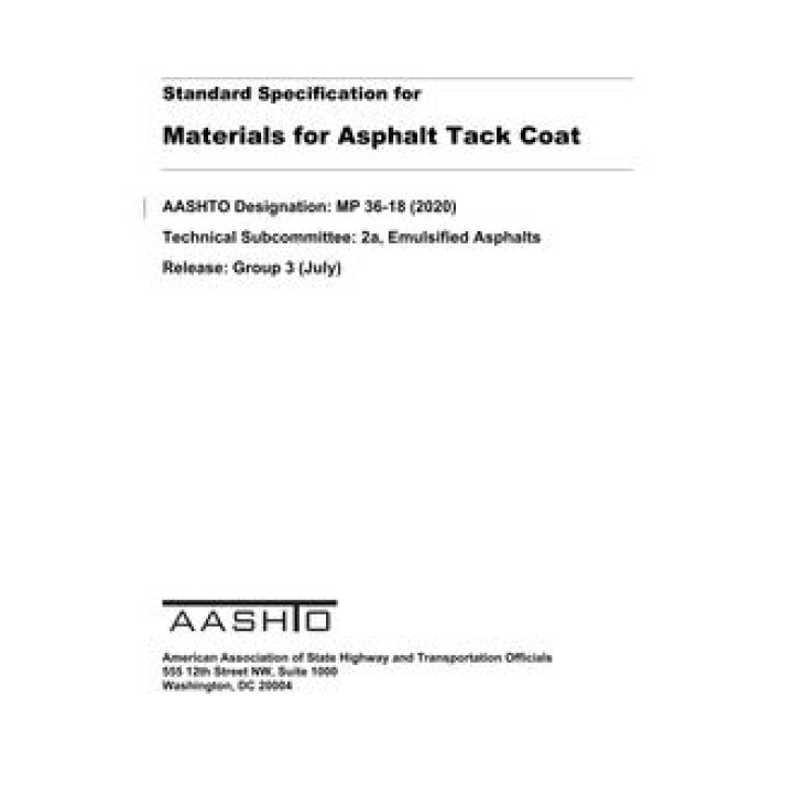 AASHTO MP 36 PDF