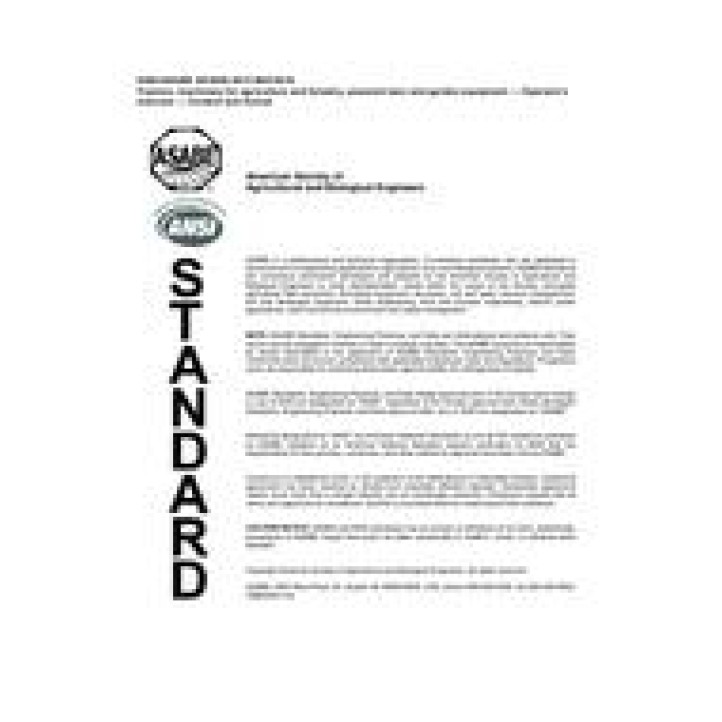 ASAE/ASABE AD3600 PDF