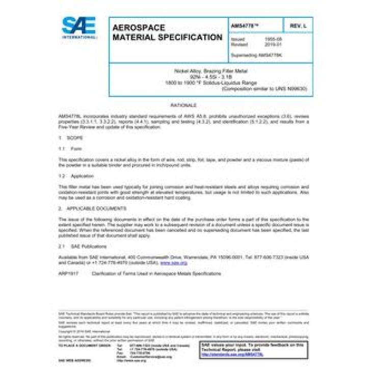 SAE AMS4778L PDF