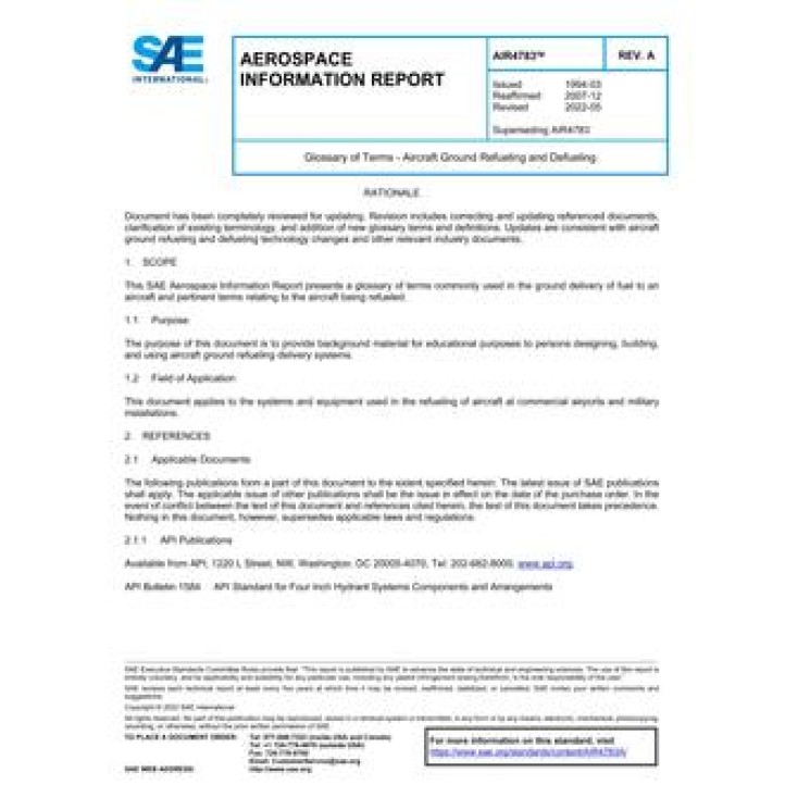 SAE AIR4783A PDF