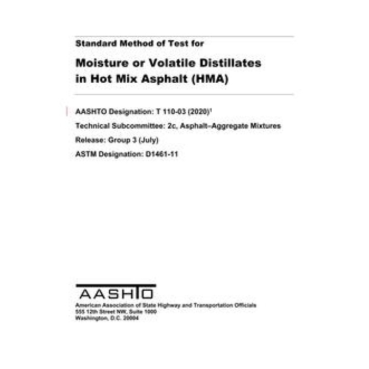 AASHTO T 110 PDF