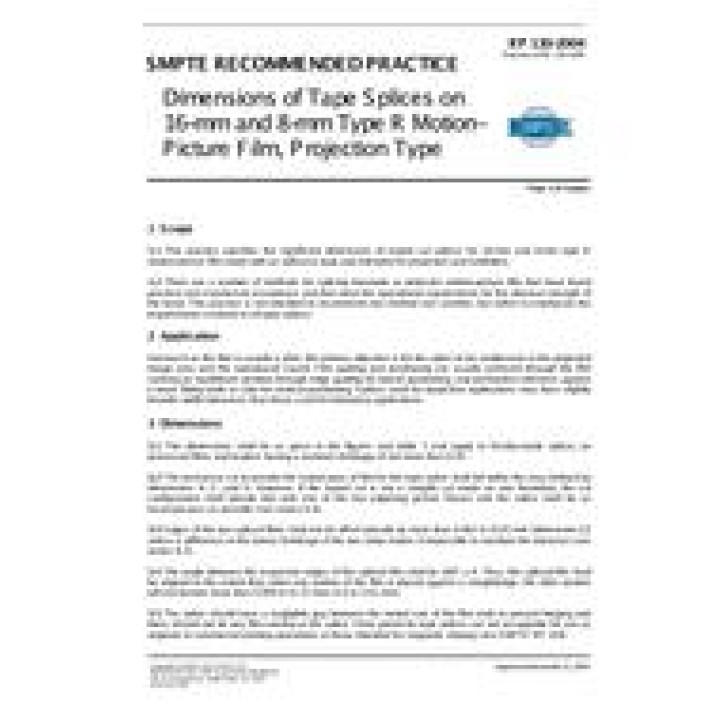 SMPTE RP 130 PDF