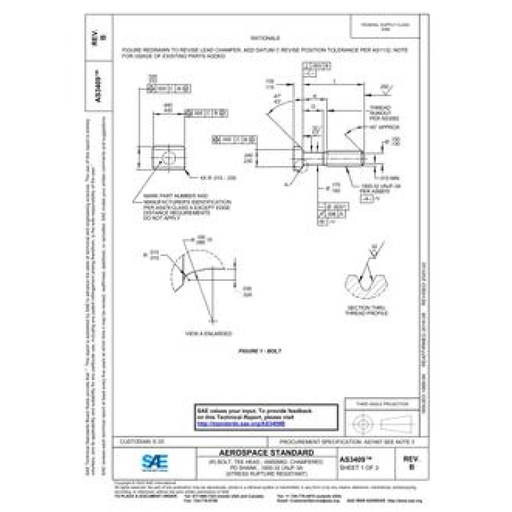 SAE AS3409B PDF