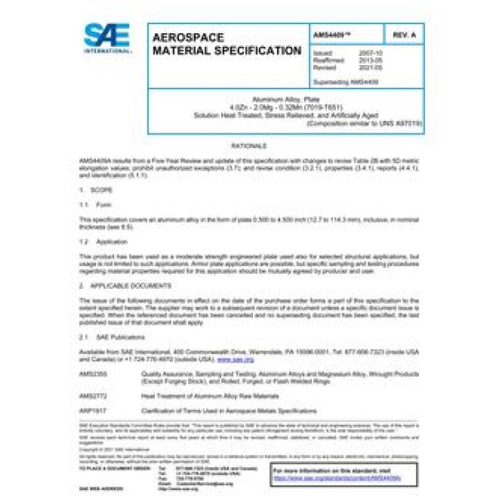 SAE AMS4409A PDF