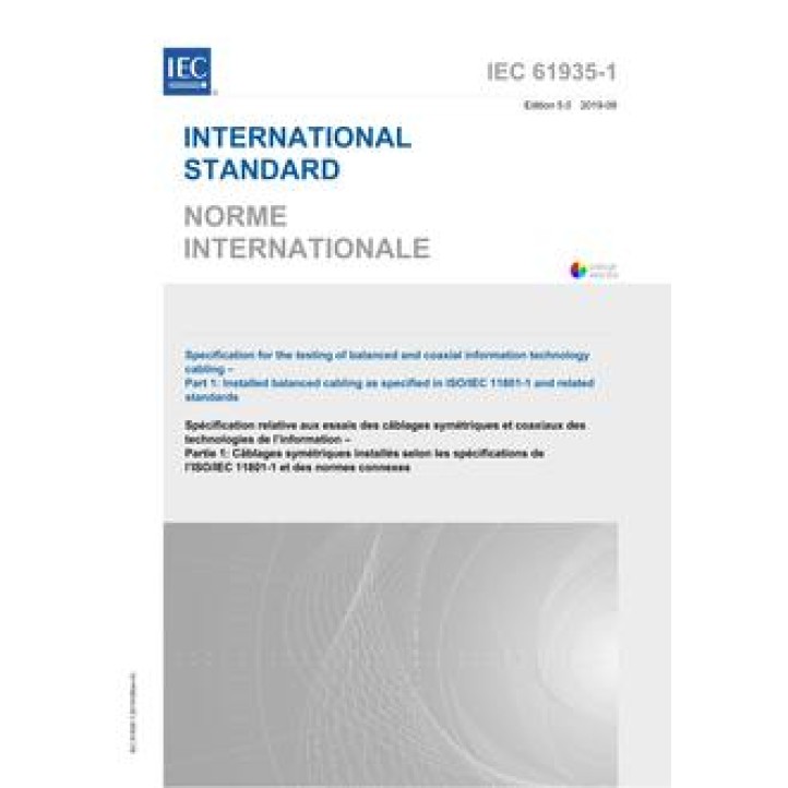 IEC 61935-1 Ed. 5.0 b PDF